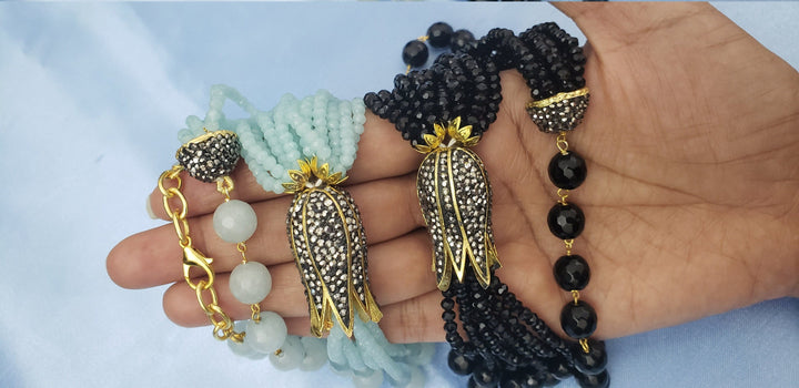 beads Long necklace