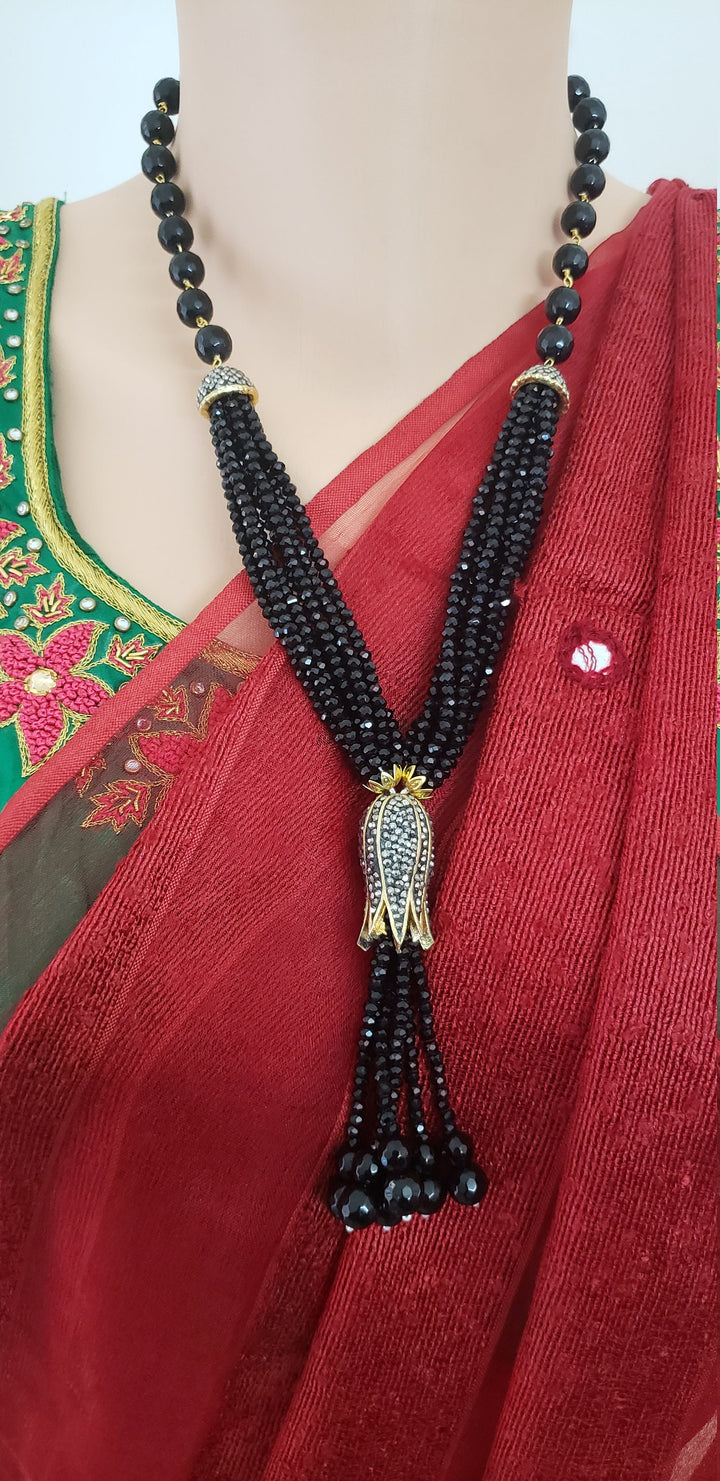 beads Long necklace