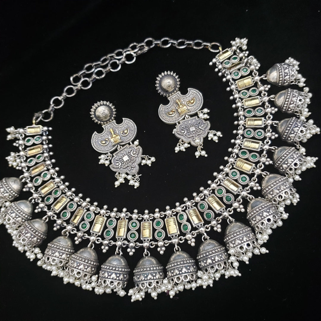 Half Jumka German Silver