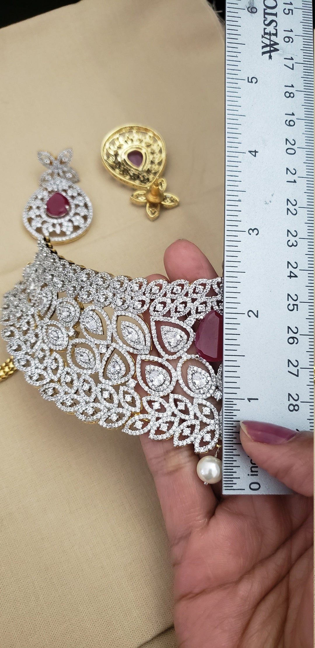 Diamaond Bridal choker