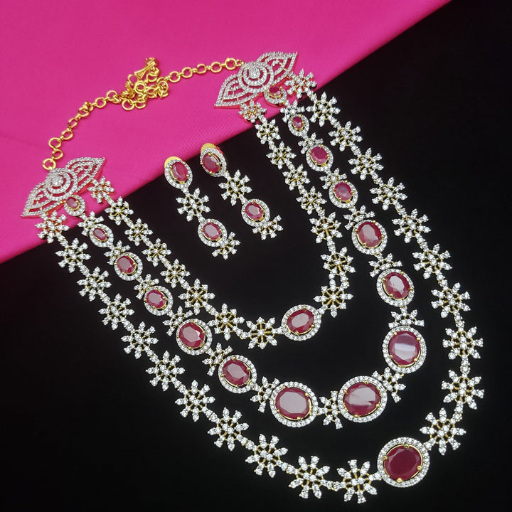 Cubic Zircon Ruby Jewelry