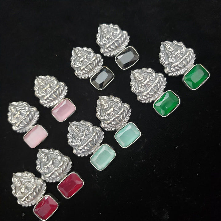 Ganesh German Silver studs