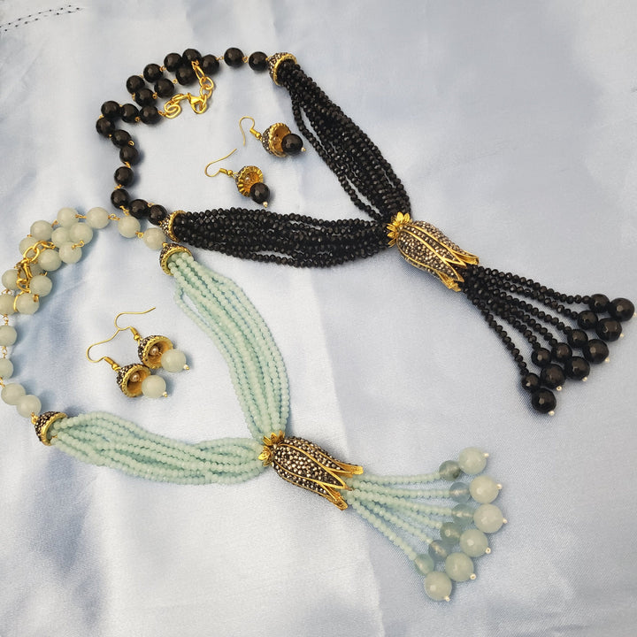 beads Long necklace