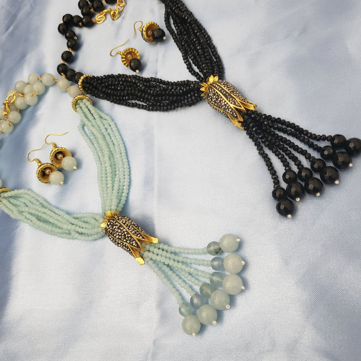 beads Long necklace