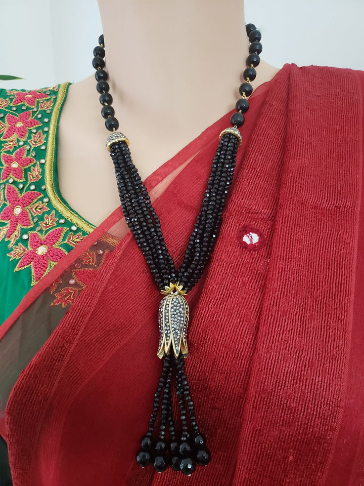 beads Long necklace