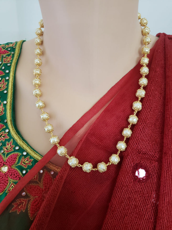 8mm Pearls necklace