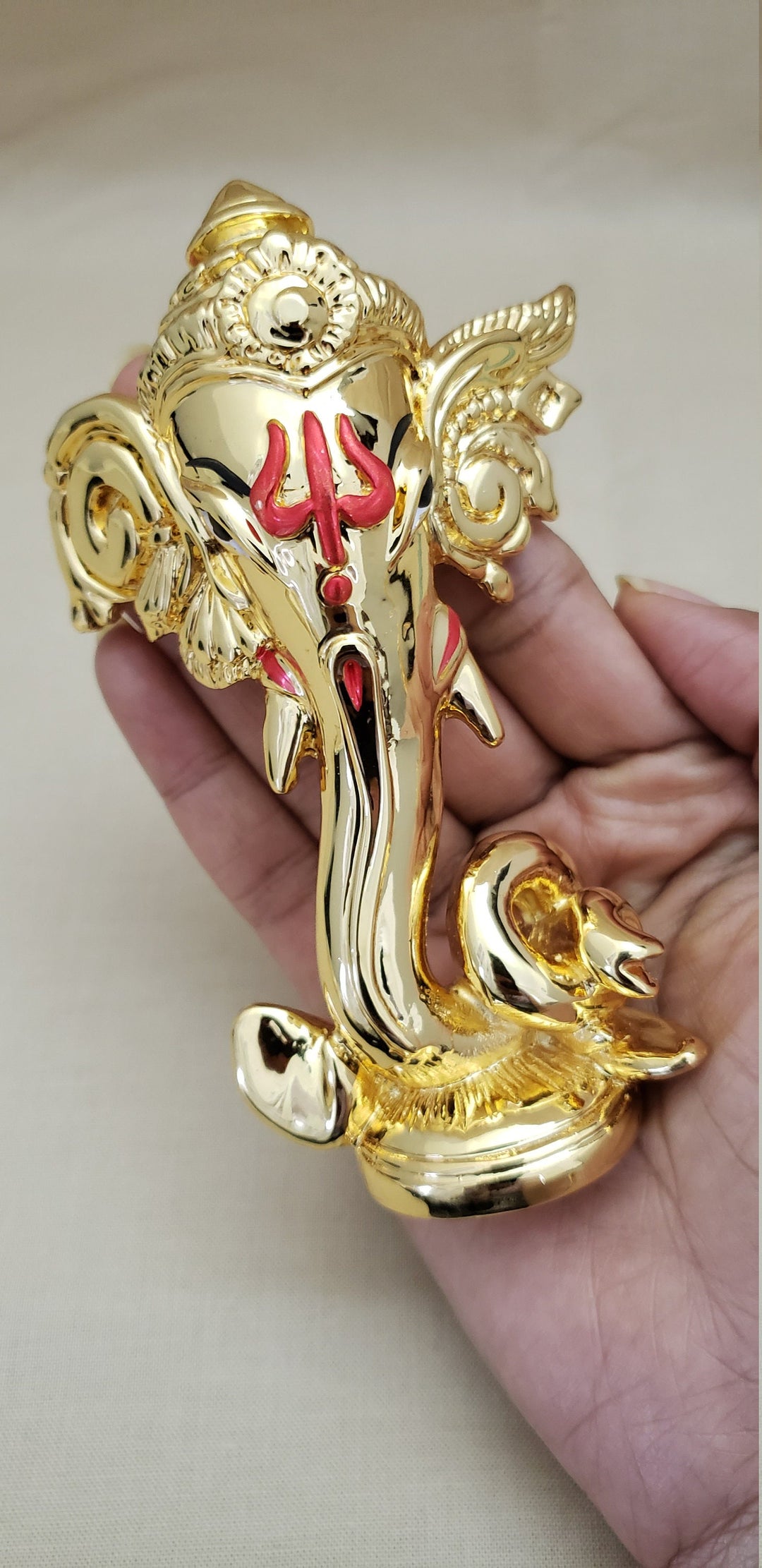 Ganesha Statue Brass metal