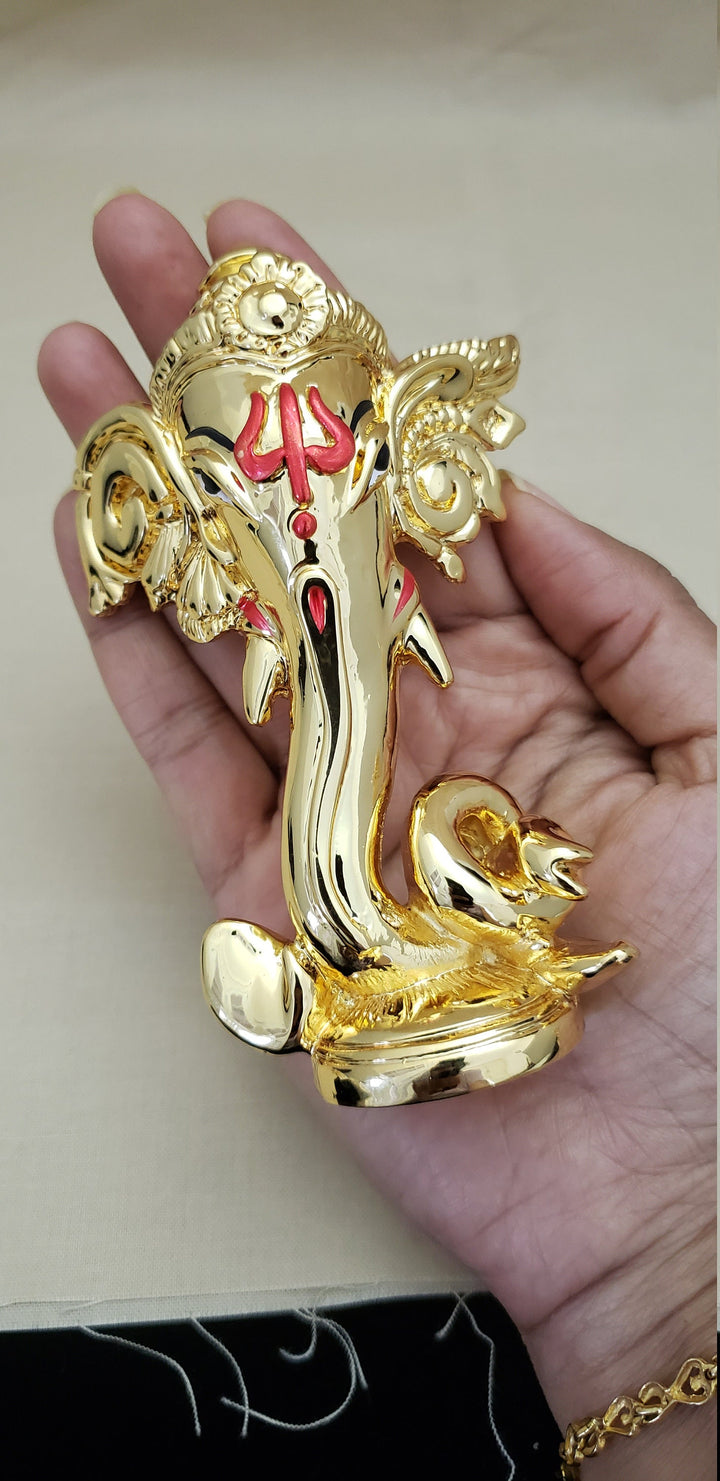 Ganesha Statue Brass metal