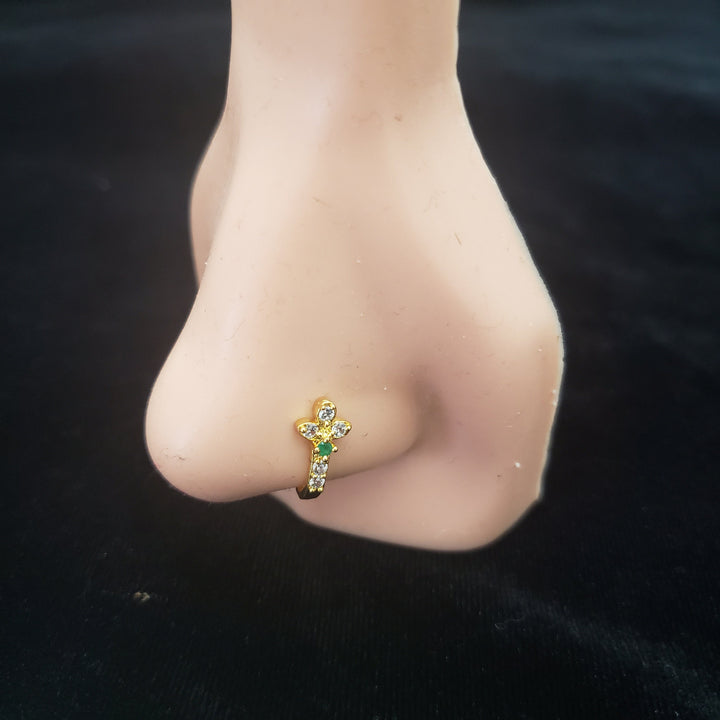 3 or 6 Nose Ring Set