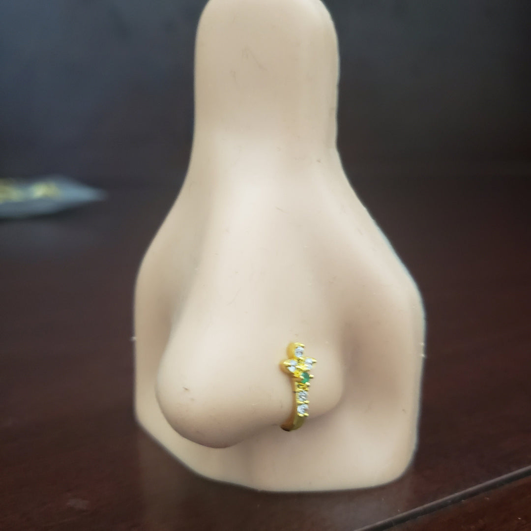 3 or 6 Nose Ring Set