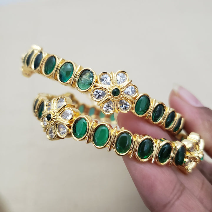 Green Bangles Set