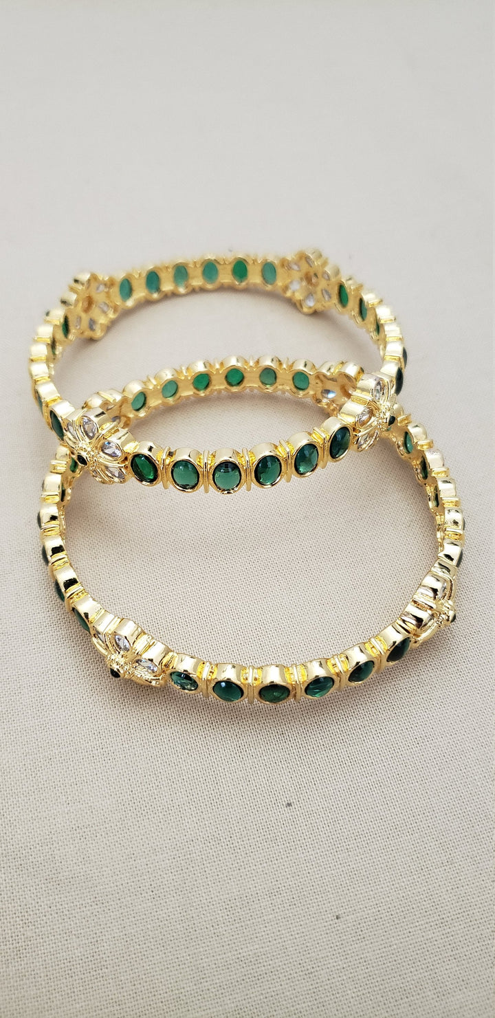 Green Bangles Set