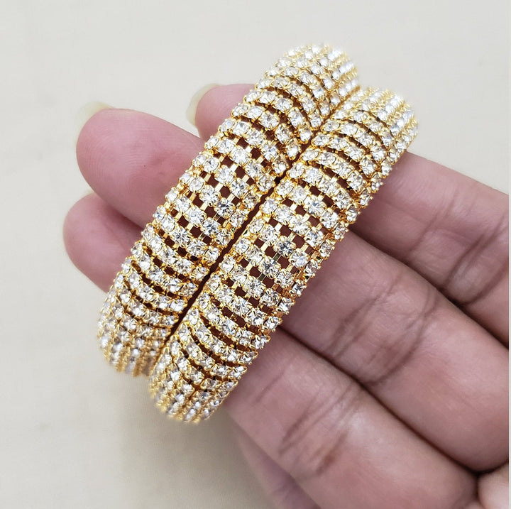 Kids white Bangles Set