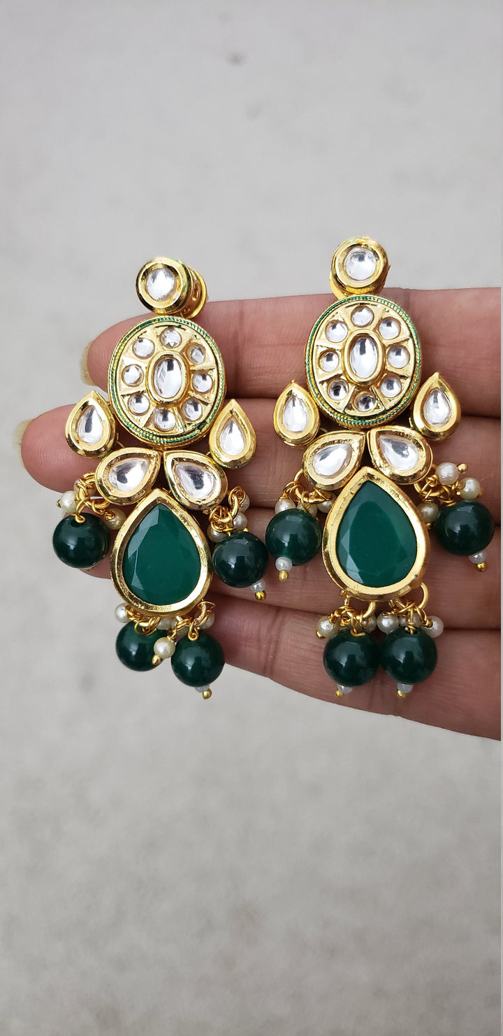 Green Kundan Necklace