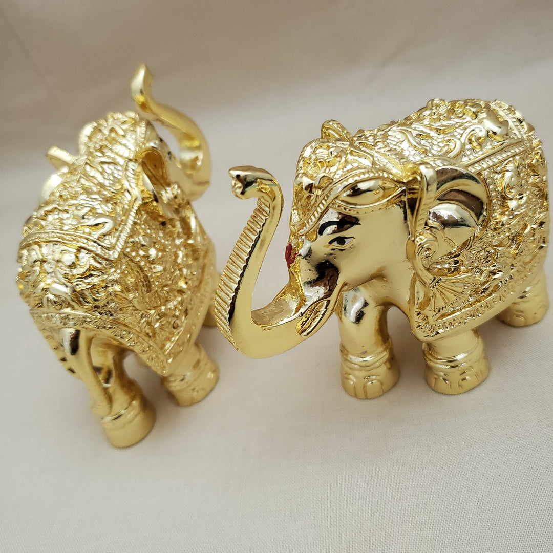 Gold covering Elephants