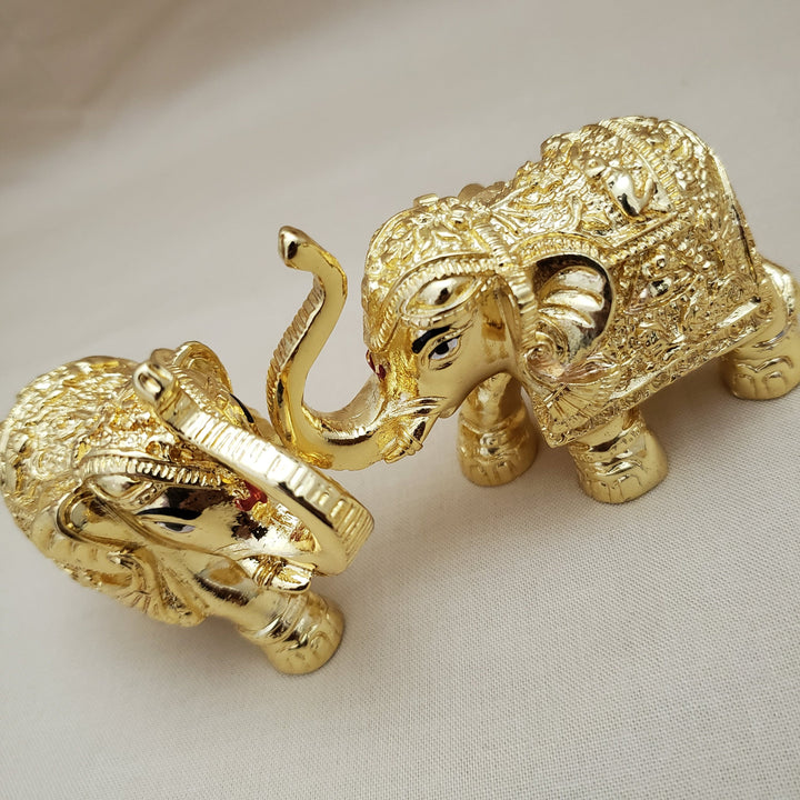 Gold covering Elephants