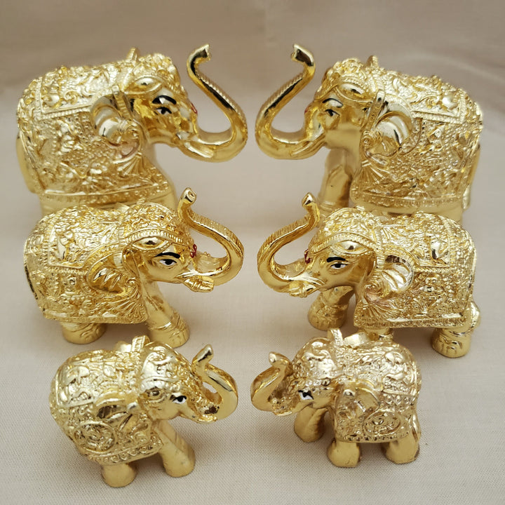 Gold covering Elephants