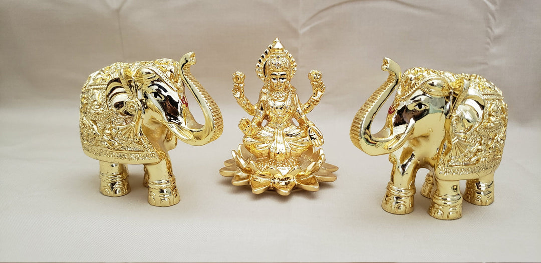 Gold covering Elephants