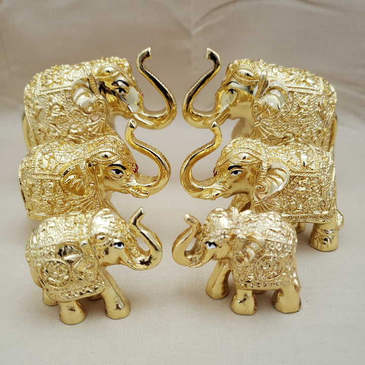 Gold covering Elephants