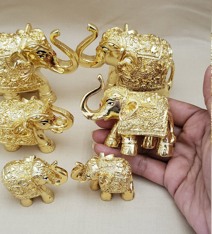 Gold covering Elephants