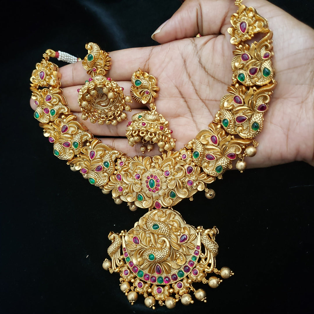 Nakshi work Necklace