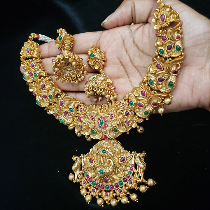 Nakshi work Necklace