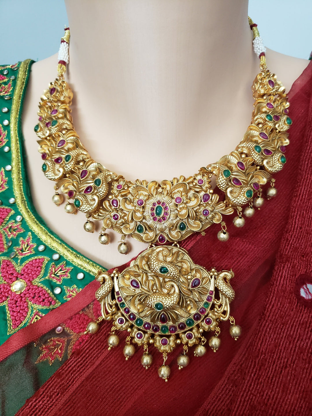 Nakshi work Necklace