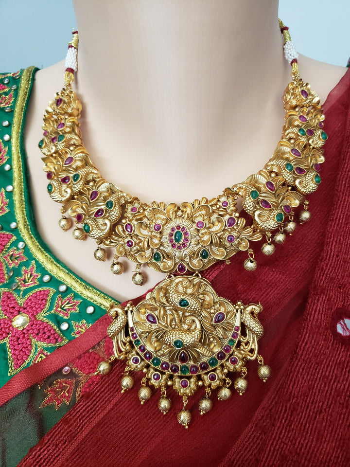 Nakshi work Necklace