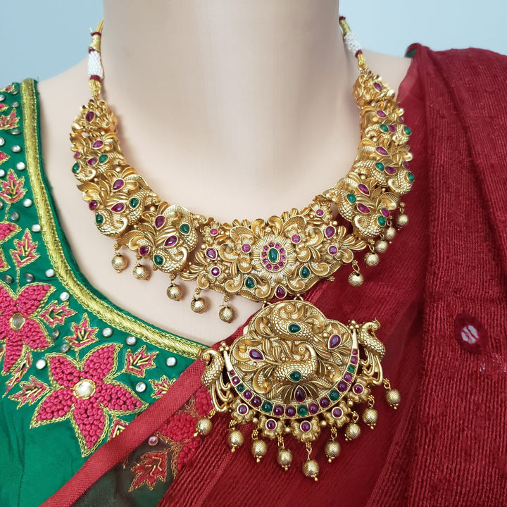 Nakshi work Necklace