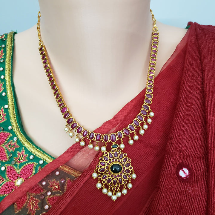 Pink pota Necklace