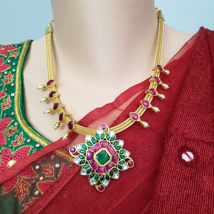 bRASS Kundan Jewelry