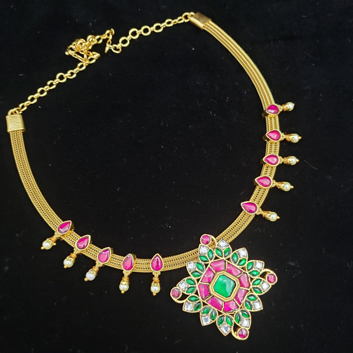 bRASS Kundan Jewelry