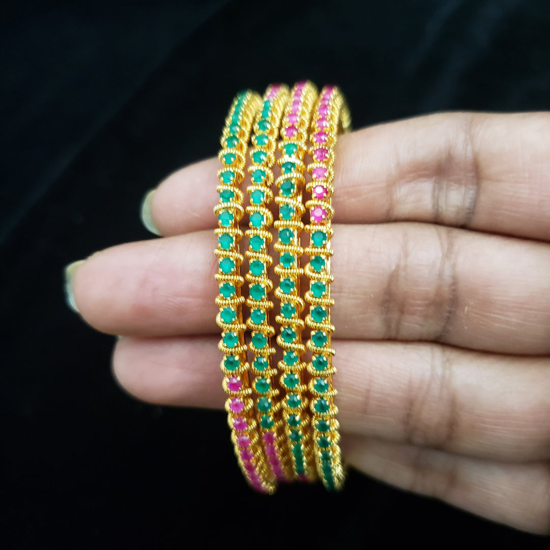 pink Bangles Set