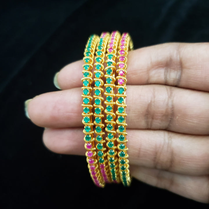 pink Bangles Set