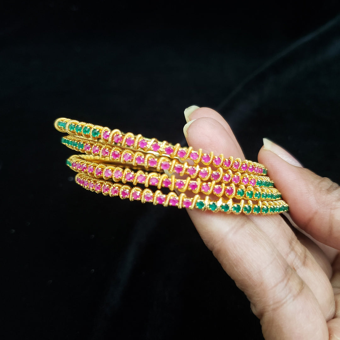 pink Bangles Set