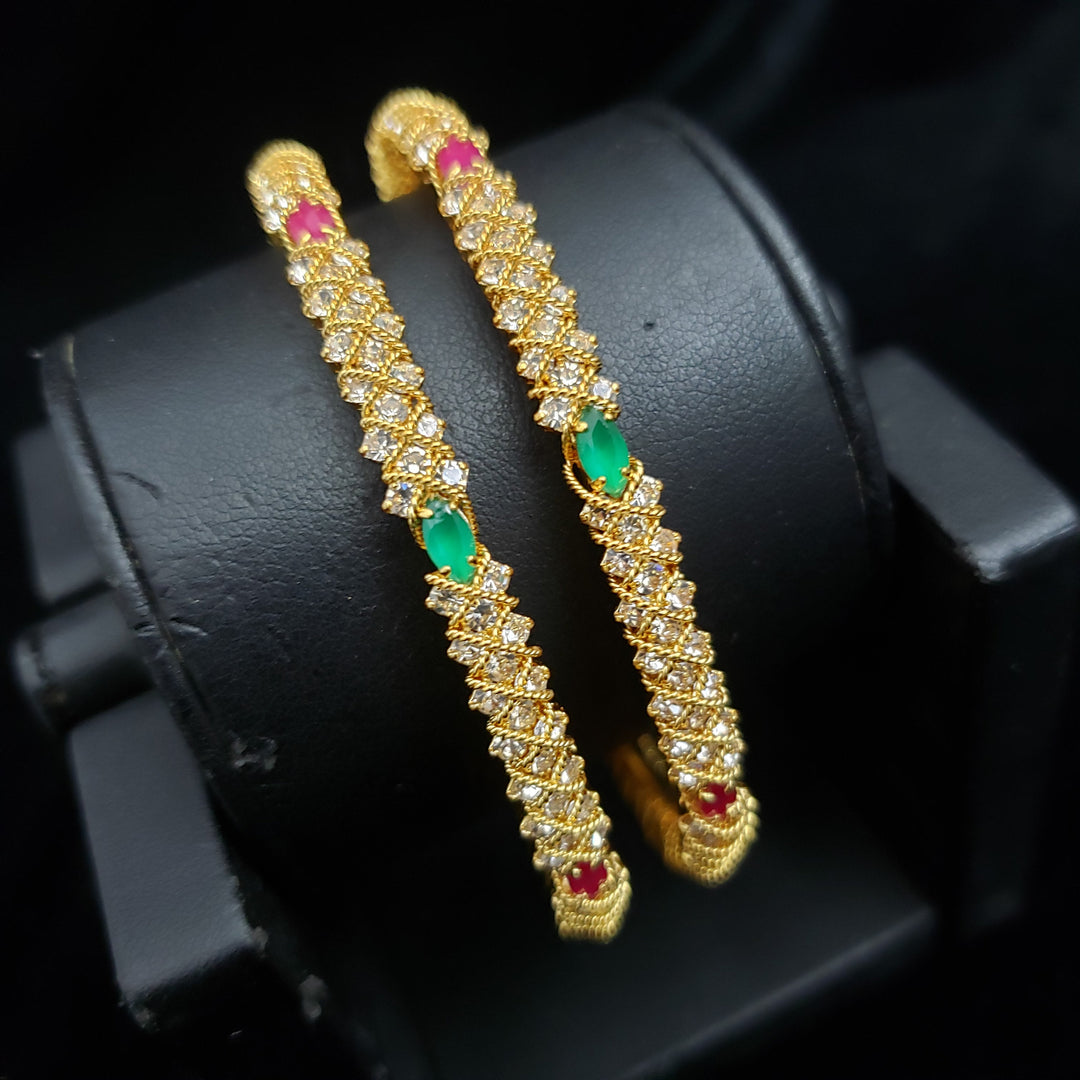 CZ Bangles Set