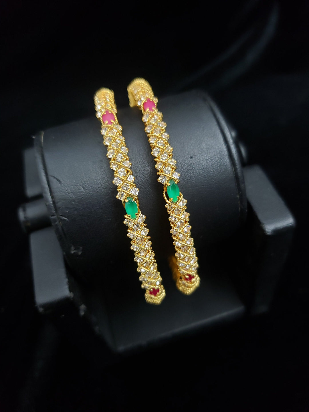 CZ Bangles Set