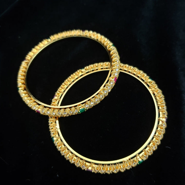 CZ Bangles Set