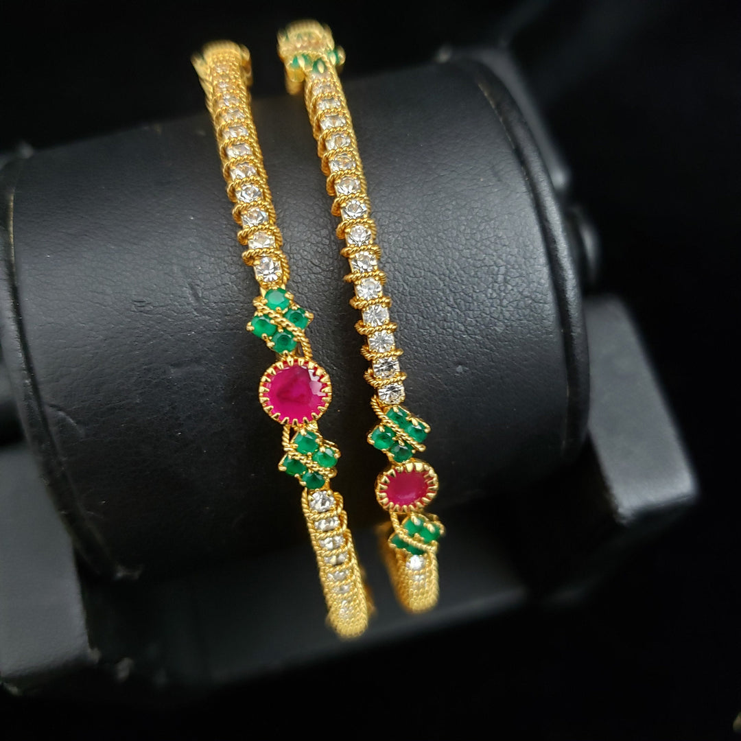 Multi color CZ bangle