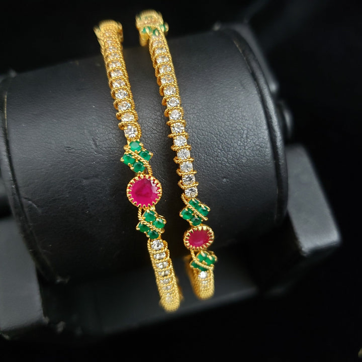 Multi color CZ bangle