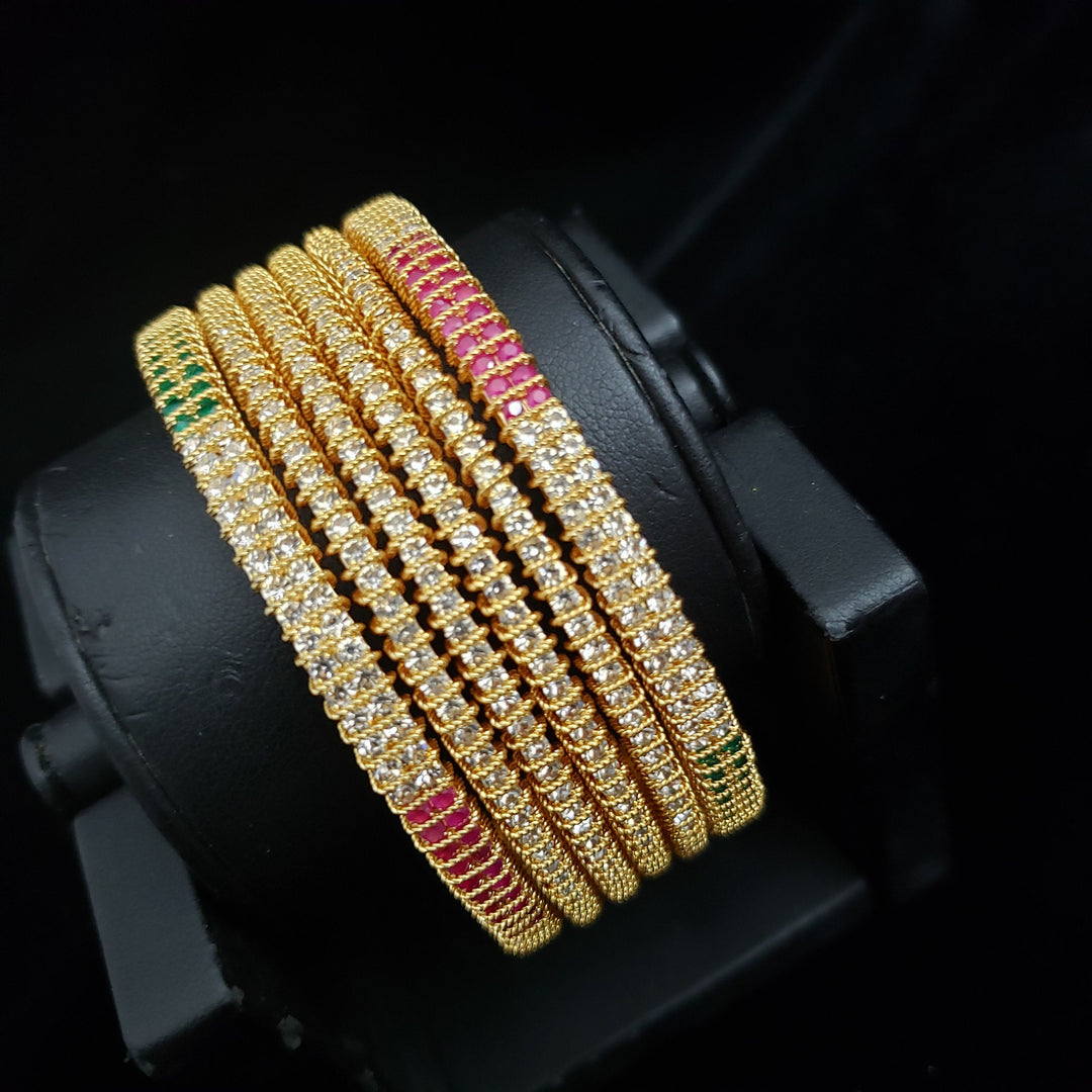 Multi color 6 Bangles set