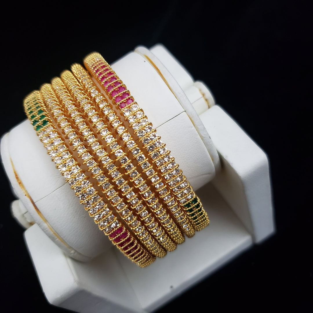 Multi color 6 Bangles set