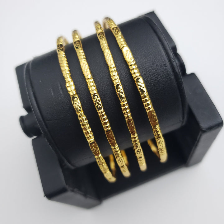 4pc Gold Bangles Set-21201