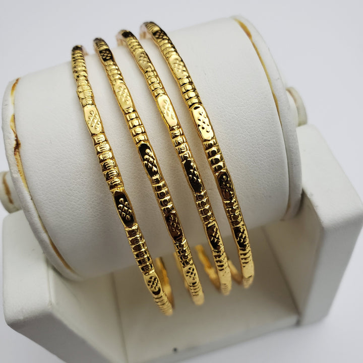 4pc Gold Bangles Set-21201