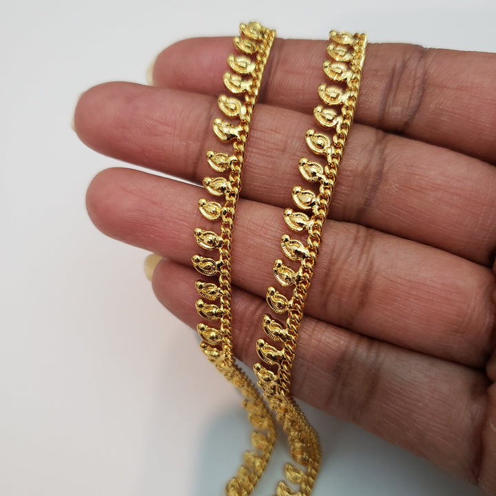 Mango design Anklets