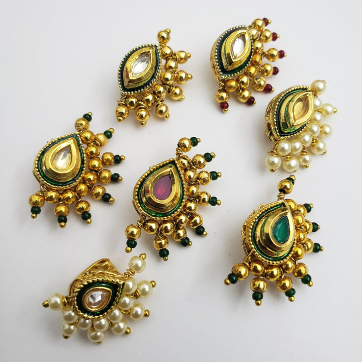 Kundan Nose Ring