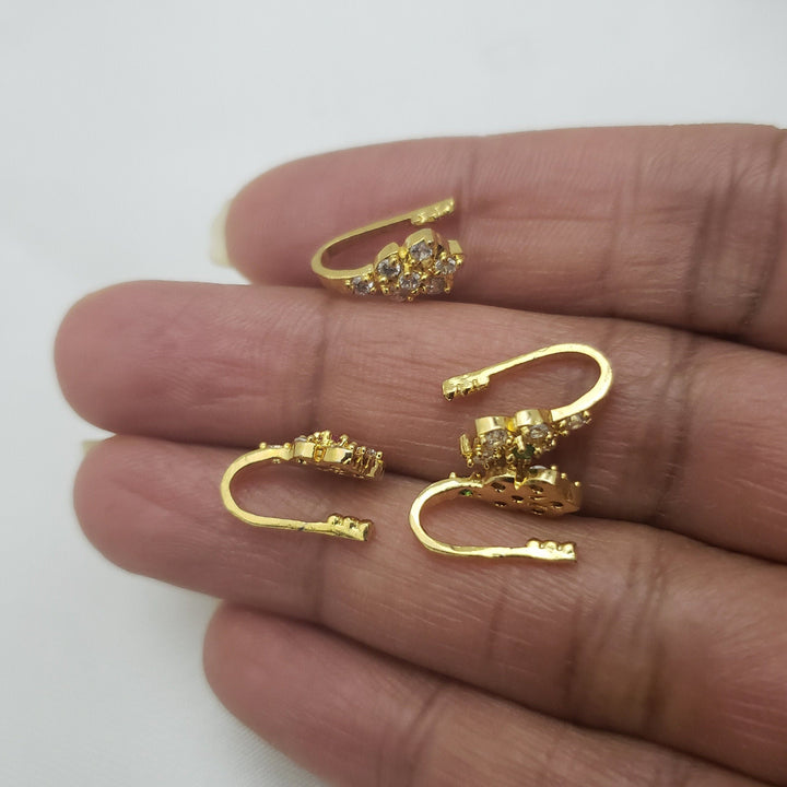3 or 6 Nose Ring Set