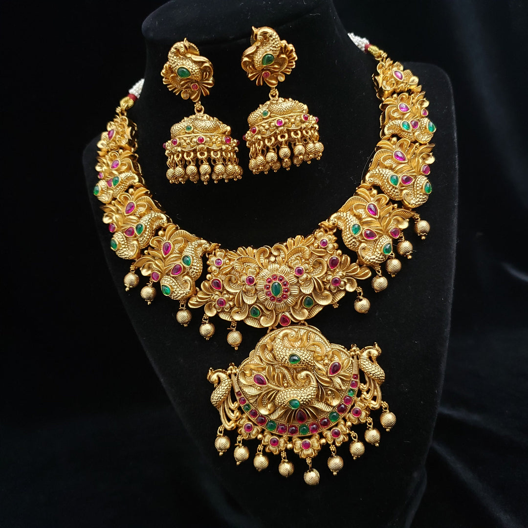 Nakshi work Necklace