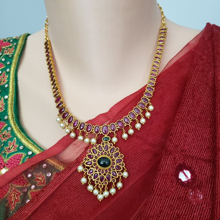 Pink pota Necklace