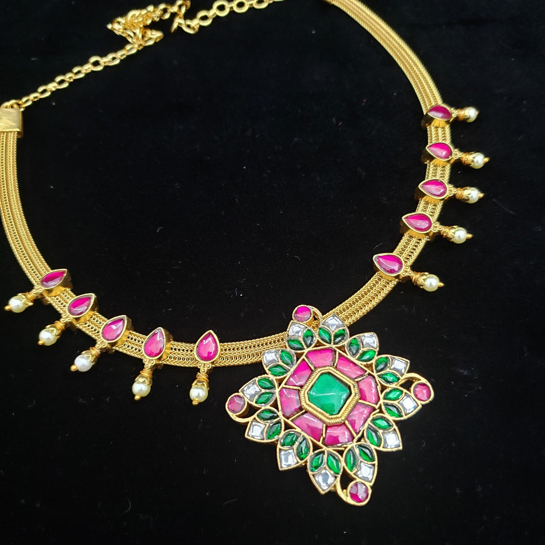 bRASS Kundan Jewelry